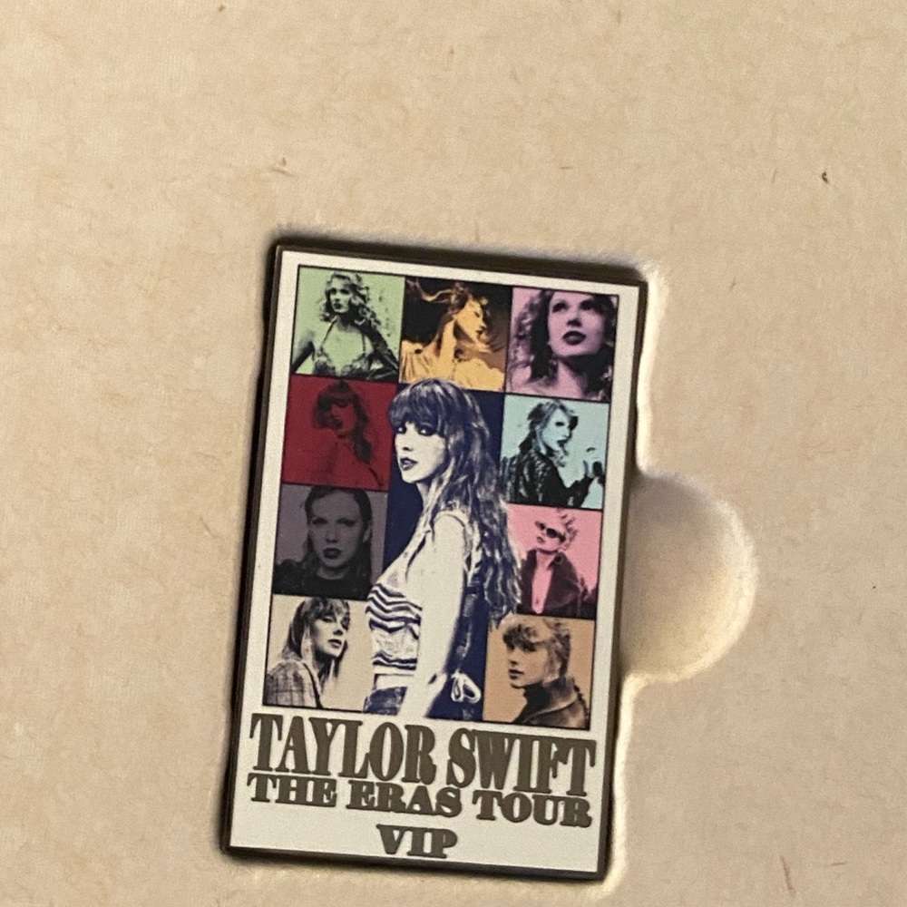Taylor Swift Eras Tour VIP Metal Pin